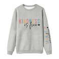thumbnail image 4 of Sweatshirt for Women 2026 Casual Fall Winter Long Sleeve Crewneck Graphic Sweat Shirts Pullover Tops, 4 of 4