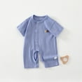 thumbnail image 2 of Utlike Baby Boys Bodysuits Suits Short Sleeved Hays For Summer Thin Models And Climbing Suits Athletic Fit Onesies Daily Wear Size 4 Months-8 Months, 2 of 3