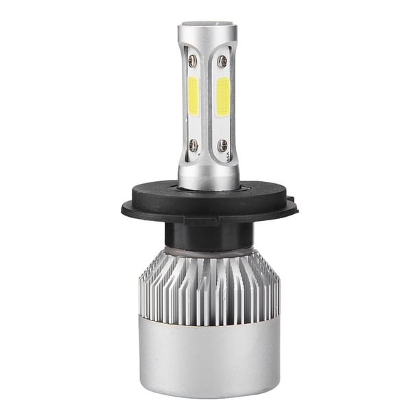 LED DE FAROS, 2 UDS H4 LED 36W 8000LM FAROS DELANTEROS Para Coche Bombillas Auttox de Haz Alto y Bajo 6000K