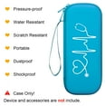 thumbnail image 6 of BOVKE Travel Carrying Case Compatible with 3M Littmann Classic III, Lightweight II S.E, MDF Acoustica Deluxe Stethoscopes, Extra Room for Medical Scissors EMT Trauma Shears LED Penlight, Turquoise, 6 of 8