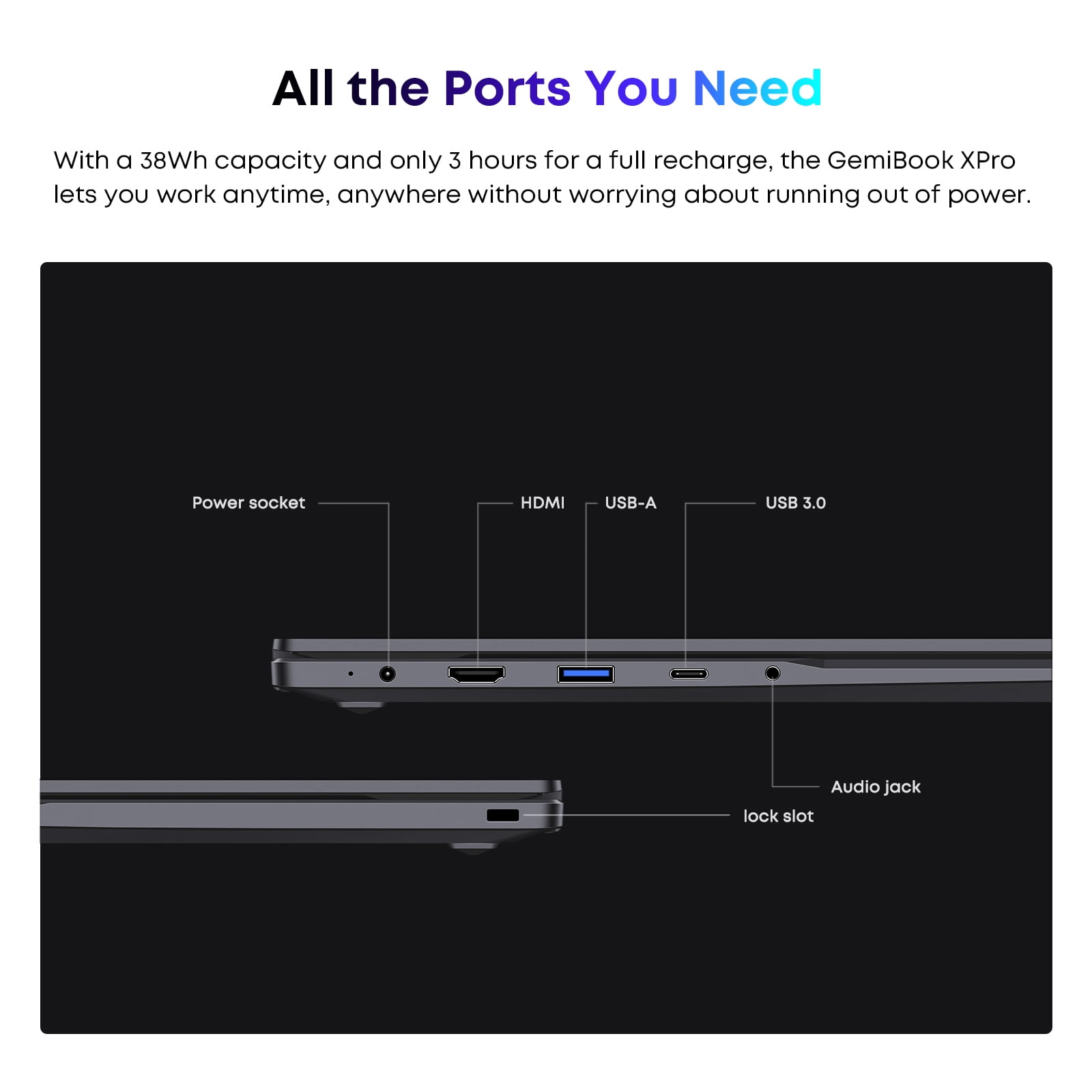 CHUWI GemiBook XPro 14" Laptop,256GB SSD 8GB RAM,Windows 11,12th Gen Intel Alder Lake N100,2025 Upgrade Ultra Thin Notebook Gaming Computer,2160*1440 IPS Display,Wi-Fi,Bluetooth 5.1