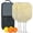 White-3, variant on Pickleball Paddles Set Of 2, Fiberglass Surface, Adventure Map Print, 4 Balls & Bag