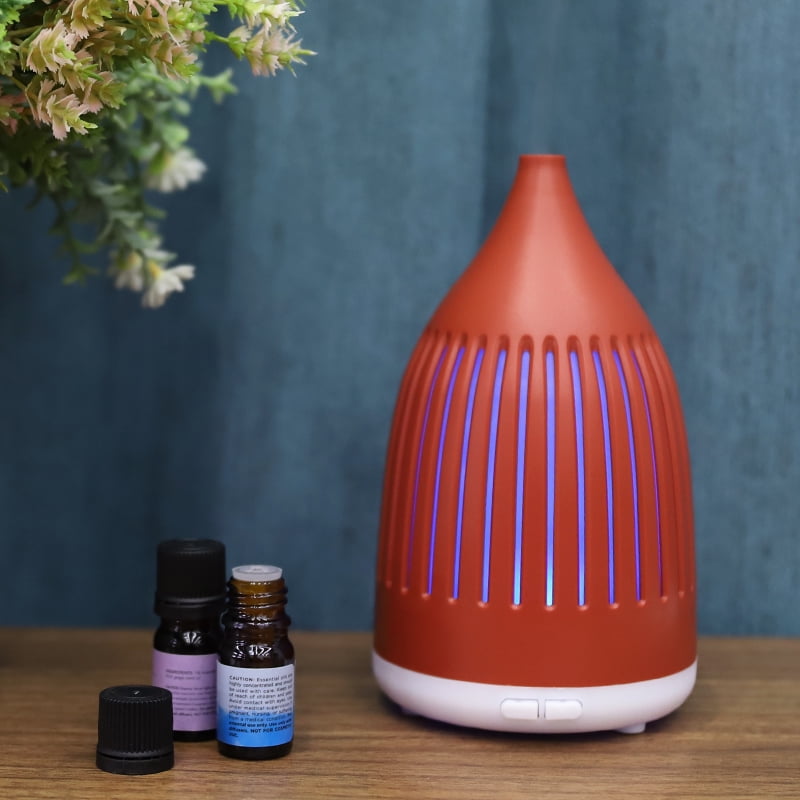Mainstays Cool Mist Ultrasonic Aroma Diffuser- Terracotta