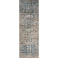 Chris Loves Julia x Loloi Jules Denim/Spice 9'6" x 14' Area Rug
