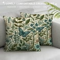thumbnail image 3 of Creowell  Spring Sage Green Pillow Covers , Wild Flower Plant Decorative Throw Pillow Covers Farmhouse Floral Outdoor Pillows for Couch Home Sofa Living Room,Multi-Size, 3 of 5