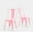 Fairy Pink, variant on SOLEGGIATA Metal Dining Chairs Set of 6 Industrial Stackable Kitchen Restaurant Cafe Bistro Indoor-Outdoor Use,Matte Black Color