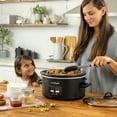 thumbnail image 4 of Crock-Pot 6-Quart Cook & Carry Slow Cooker, One-Touch Control, 5.7 L, 4 of 7