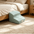 thumbnail image 5 of Dog Ramp for Couch Or Bed, Non-Slip 2 Step Pet Ramp for Couch Or Bed, Blue | High-Density Foam Support, Dog Stairs for High Beds, Suitable for Short-Legged Dogs, Injured Pets, 5 of 6
