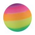 thumbnail image 3 of Pelota de juegos arcoíris para interiores y exteriores, juguete divertido de PVC para deportes, pelota saltarina para niños, para parques, fiestas, gi, 3 of 10