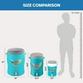 thumbnail image 2 of Pinnacle 10-Gal, 5-Gal & 2-Ga Insulated Water Jug Set with Spout – Leakproof Portable Cooler, 2 of 9