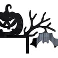 thumbnail image 4 of Decoraciones para puertas de Halloween, 1 pieza de madera con forma de calabaza, fantasma, bruja, letrero para esquinas de puertas de Halloween, adorno para el hogar, la oficina, festival, decoración, 4 of 7