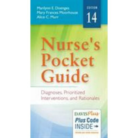 Pre-Owned Nurse's Pocket Guide: Diagnoses, Prioritized Interventions and Rationales (Paperback) 0803644752 9780803644755