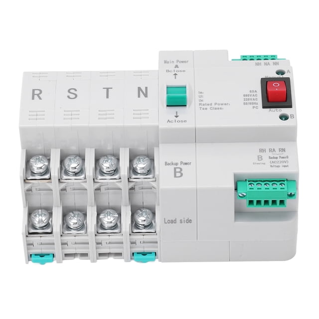 Interruptor de transferencia automático P, interruptor de transferencia automático de doble potencia Interruptor de transferencia automático Funcionalidad inteligente