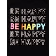 thumbnail image 3 of Garanimals Toddler Girls' "Be Happy" Short Sleeve Tee, 3 of 3