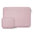 thumbnail image 1 of Funda para portátil MOSISO de 16 pulgadas, color rosa bebé para MacBook Pro, 1 of 7