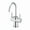 Chrome, variant on InSinkErator Showroom Collection F-HC3010 Modern Instant Hot and Cold Faucet in Polished Nickel - 45394C-ISE