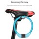 thumbnail image 4 of Candados con contraseña de 4 dígitos candados para bicicleta de montaña MTB bicicleta de carretera candado de Cable de seguridad antirrobo accesorios para ciclismo Hugtrwg Para estrenar, 4 of 7