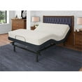 thumbnail image 2 of Omne Sleep 8" Memory Foam Mattress TwinXL in White/Light Blue, 2 of 2