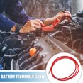 thumbnail image 2 of Unique Bargains 6 AWG Battery Cable 213cm 7FT 6 AWG Gauge Car Battery Inverter Cable with 5/16 Inch Lugs Pure Copper Red, 2 of 6