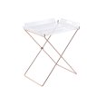 thumbnail image 3 of ACME Cercie Tray Table in Clear Acrylic & Copper, 3 of 3