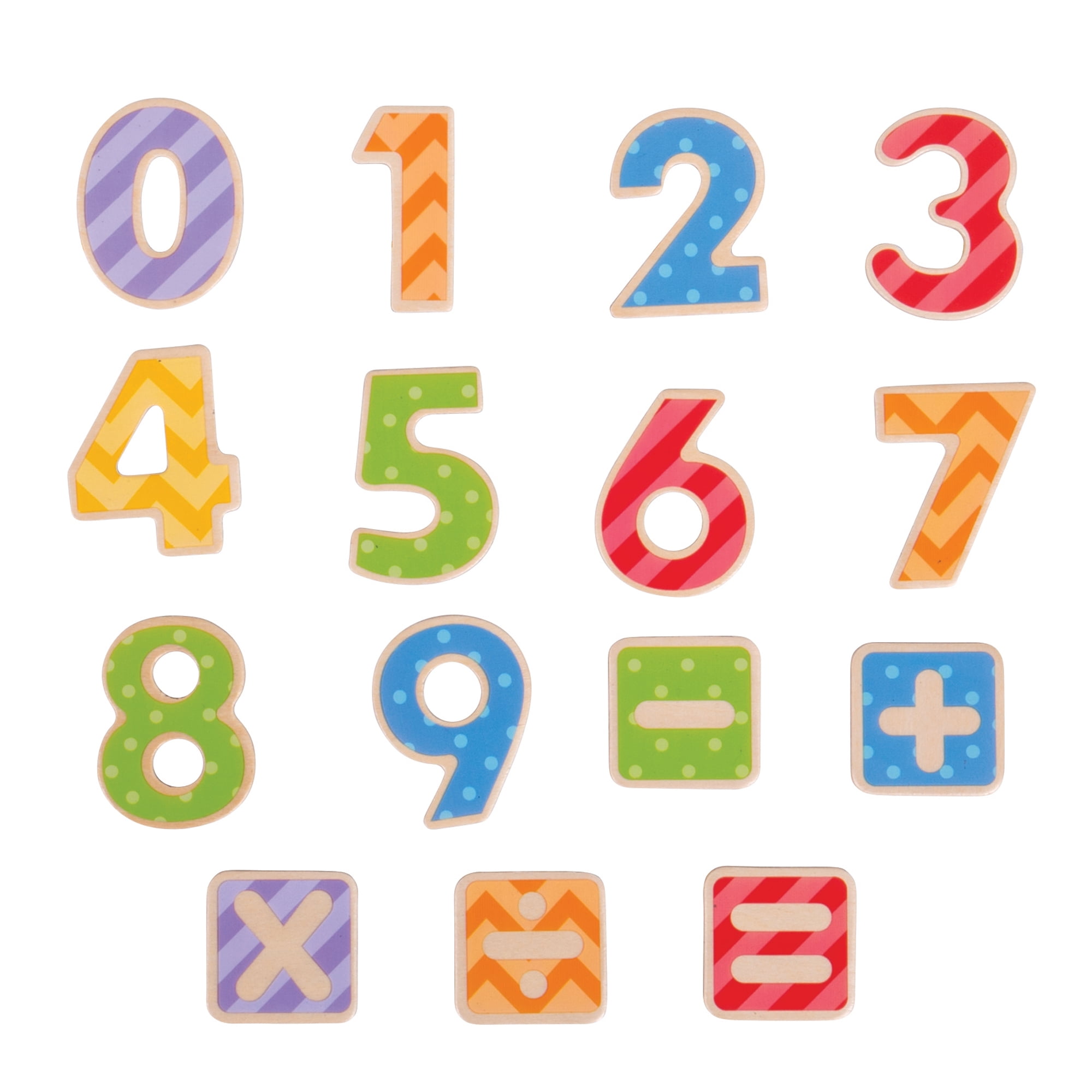 BigJigs Toys Wooden Numbers