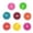F, variant on 6 Pack Cute Umbrella Silicone Glass Charms, Drink Cup Markers Glass Identifiers for Party Bar Table Decor
