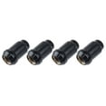 thumbnail image 1 of Motosport Alloys (4pk) Spline Drive Tapered Lug Nut 12mm x 1.25mm Thread Pitch Black For Viking, Kawasaki, Yamaha, 1 of 1
