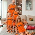 thumbnail image 2 of SILVERCELL 2Pcs Halloween Matching Family Pajamas Sets Women Men Kids Striped Sleepwear Pjs Nightwear, 2 of 8