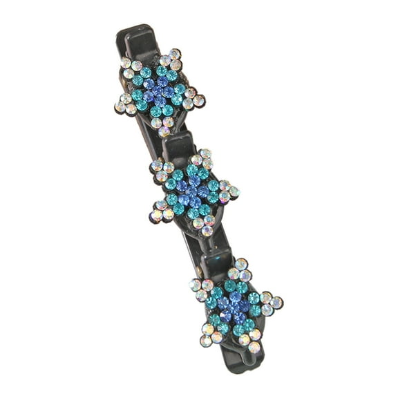 Elegant Sparkling Braided Hair Clip for Women and Girls Short Hairstyles