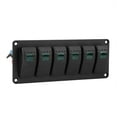 thumbnail image 3 of Ymiko Rocker Switch Panel Rocker Switch 12-24V Buses For Caravans Trailers, 3 of 8