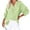 Green, variant on cfhntfmh Womens Chiffon Shirts Loose V Neck Buttons Solid Color Basic T-Shirts Fall Casual Loose Long Sleeve Lounge Tops