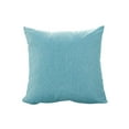 thumbnail image 2 of Meitianfacai Solid Color Thickened Linen Sofa Pillow with Removable Cover 40x40cm Home Decor Cushion for Living Room Bedroom and Office Comfortable Support Pillow (Blue), 2 of 6