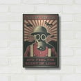 thumbnail image 3 of Luxe Metal Art 'Gas Mask' Metal Wall Art, 12"x16", 3 of 9