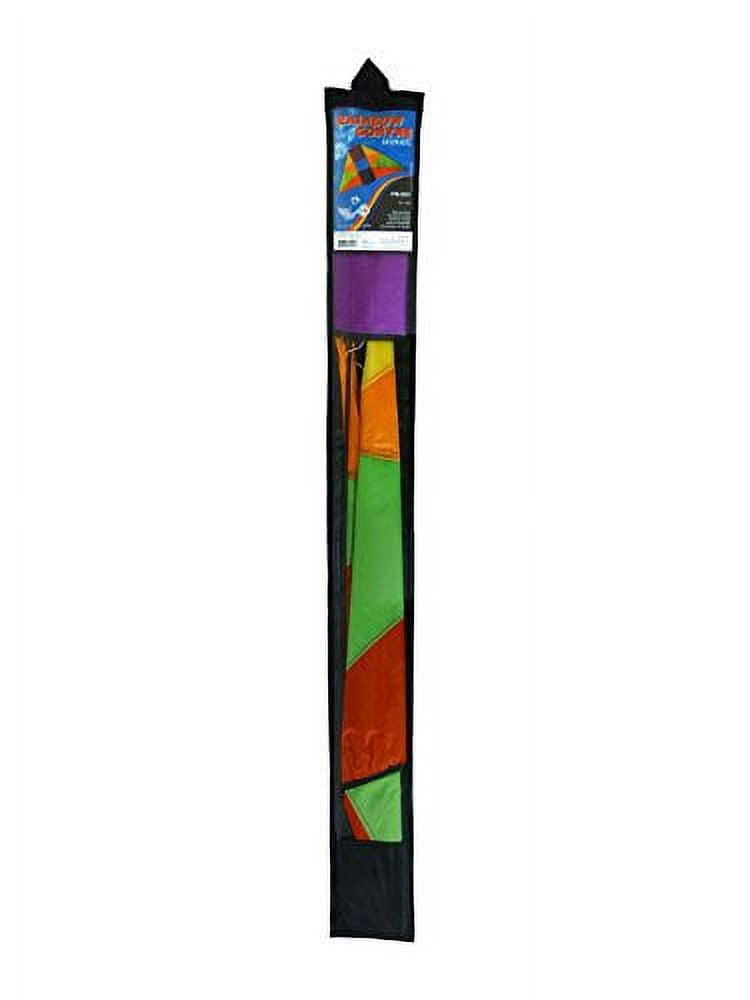 In the Breeze 3011 — Rainbow Conyne Delta Kite, 6-Feet, Single Line Easy Flying Kite