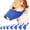 Blue, variant on Idepet 7PCS Adjustable Dog Muzzles - Anti-Biting Barking Muzzles for Small, Medium, Large & Extra Dogs (Pack of 7)
