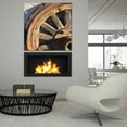 thumbnail image 6 of Epic Art 'Old Wheel I' by Cindy Jacobs, Acrylic Glass Wall Art, 36"x36", 6 of 8