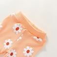 thumbnail image 7 of LUOGENLI Toddler Girl Summer Outfits 4T Sets 4th of July Baby Girls' Dress Set Spring and Summer New Solid Color Double Layer Yarn Breathable Comfortable Girl's Bow Home Set 12-18 Months, 7 of 7
