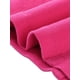 thumbnail image 5 of Vestido de mezclilla A-Line para mujer con tirantes ajustables, primavera verano, color rosa intenso, 5 of 6