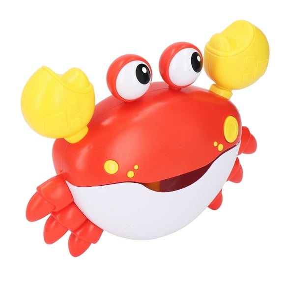 Bubble Machine, Crab Bath Bubble Maker For Kids Bathtub Time, Boy Girl Bath Time Kids Shower Toys, Blows Bubbles And Plays Children's Songs, Great Gifts For Toddlers 1 To 4 Years