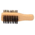 thumbnail image 4 of MasteelfCA 1 Pce Brosse à Tête Rétro à Huile Poils Souples Brosse à Barbe Brosse à Cheveux Déchiquetée, 4 of 8