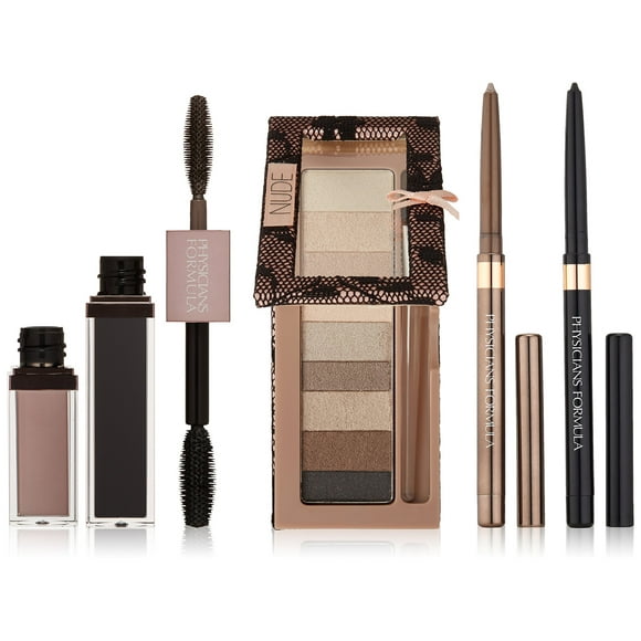 Physicians Formula Shimmer Strips Custom Eye Enhancing Kit, Nude - Eye Shadow: 0.26 Ounce, Eyeliner: 0.02 Ounce & Mascara: 0.28 Ounce