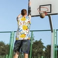 thumbnail image 5 of Naloa Ducks and Anchors Basketball Jersey Reversible Men's Mesh Athletic Sports Shirts Training Practice S-4XL4X-Large, 5 of 6