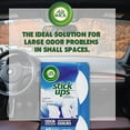 thumbnail image 4 of Stick Ups Air Freshener, Pack of 3, Odor Eliminator for Small Spaces, Sparkling Citrus Scent, Total of 6 Pucks Lasts Up To 30 Days Each, for Bathroom, Kitchen, Garbage Can, Cat Litter Box, Car, 4 of 5
