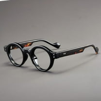 Black Tortoiseshell Classic Small Round Reading Glasses 1.50 Anti-Blue Light Presbyopia Glasses Readers 1.50 Strength