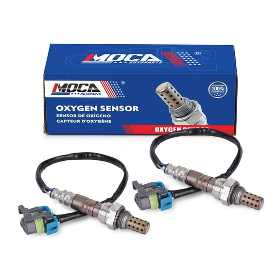 MOCA AUTOPARTS 2x 234-4103 Downstream & Upstream O2 Oxygen Sensor Fit for 2008-2009 Buick Allure LaCrosse 3.8L & 2001-2002 GMC Sierra 1500 2500 3500 6.0L