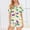 Multicolor, variant on Vetsdori Button up Pajamas Sets for Women Short Sleeve Mardi Gras Homewear Summer Casual Loungewear 2 Pieces Soft,Shorts & Top Womens Pjs Sleepwear