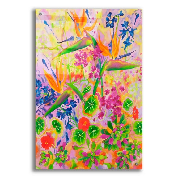 Epic Art 'Love Light' by Carissa Luminess, Acrylic Glass Wall Art, 24"x36"