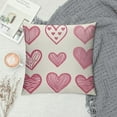 thumbnail image 2 of Nawypu  Valentine's Day Pillow Covers Love You More Throw Pillow Covers Decorative Pink Heart Valentine Deocr Cushion Case Decoration for Sofa Couch, 2 of 5