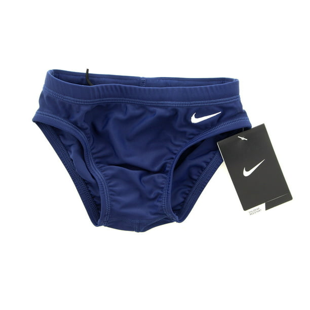 Nike Boys Youth Team Core Solids Brief Swimsuit TESS0052 - Walmart.com