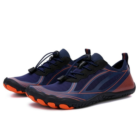 

MIASHUI Shoes for Women for Sporting Running Slip On Mesh Shoes for Working Lightweight Shoes Dark Blue 8